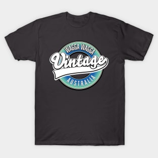 Wagga Wagga australia vintage style logo T-Shirt